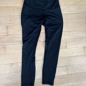 Black High-Waisted Leggings